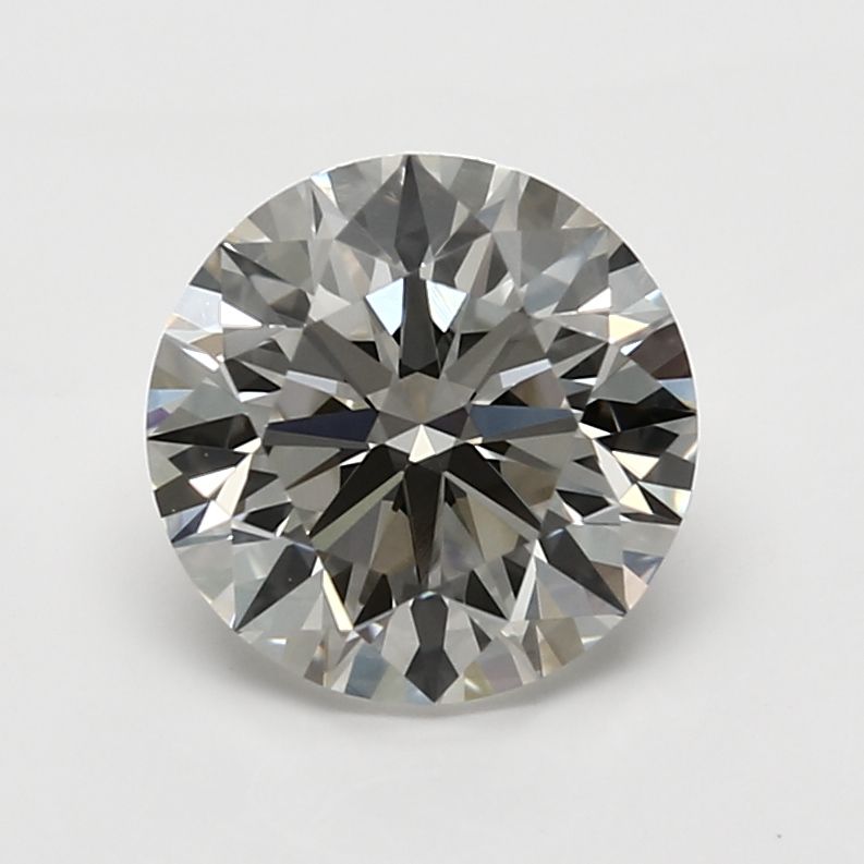 1.21 ct Round Faint Brown natural diamond